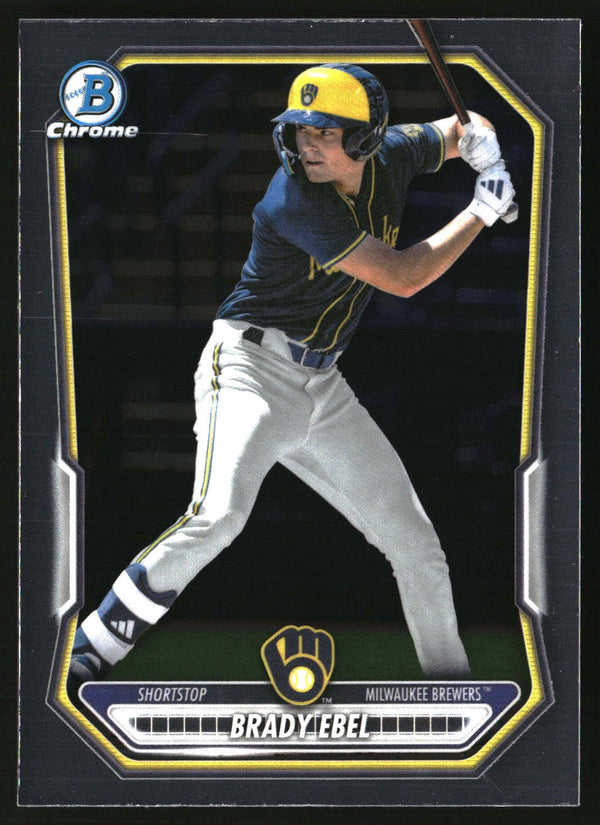 Brady Ebel 2026 Bowman #BCP-142 Chrome Prospects