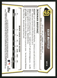 Kash Mayfield 2026 Bowman #BCP-70 Chrome Prospects