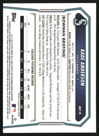 Kade Anderson 2026 Bowman #BCP-19 Chrome Prospects