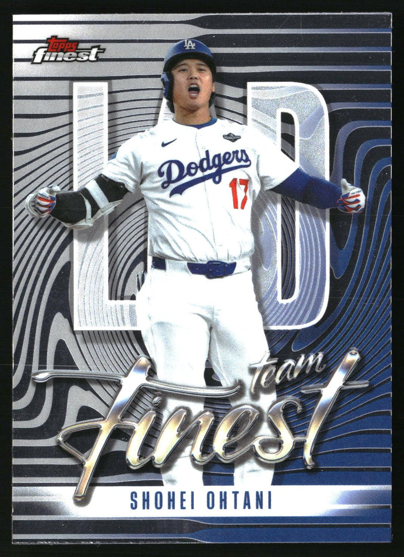 Shohei Ohtani 2026 Finest #TF-15 Topps Team Finest