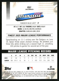 Dylan Cease 2026 Finest #109