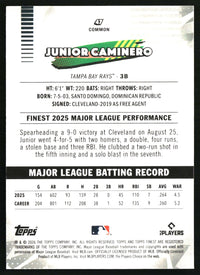 Junior Caminero 2026 Finest #47
