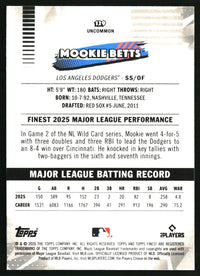 Mookie Betts 2026 Finest #129