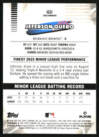 Jeferson Quero 2026 Finest #103 RC