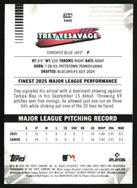 Trey Yesavage 2026 Finest #266 RC