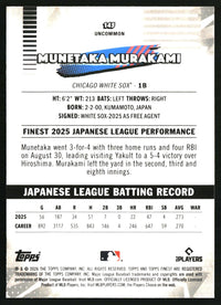 Munetaka Murakami 2026 Finest #145 RC