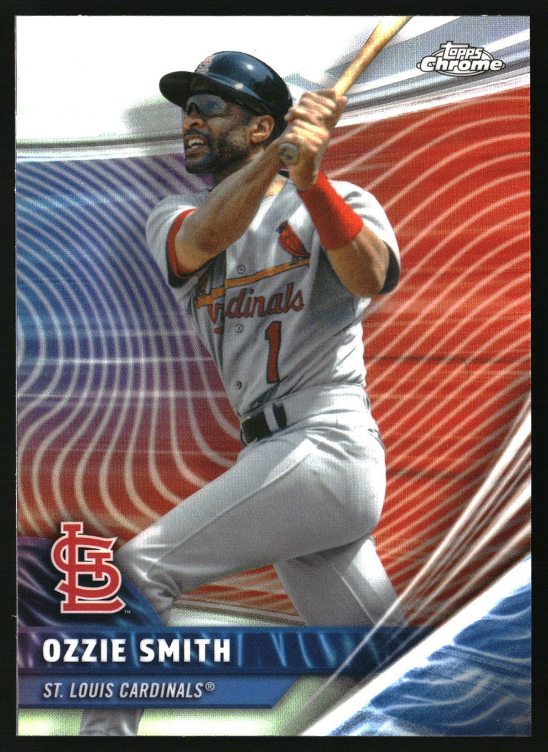 Ozzie Smith 2026 Topps Chrome #RVA-18 Chrome Rivals Away HOF