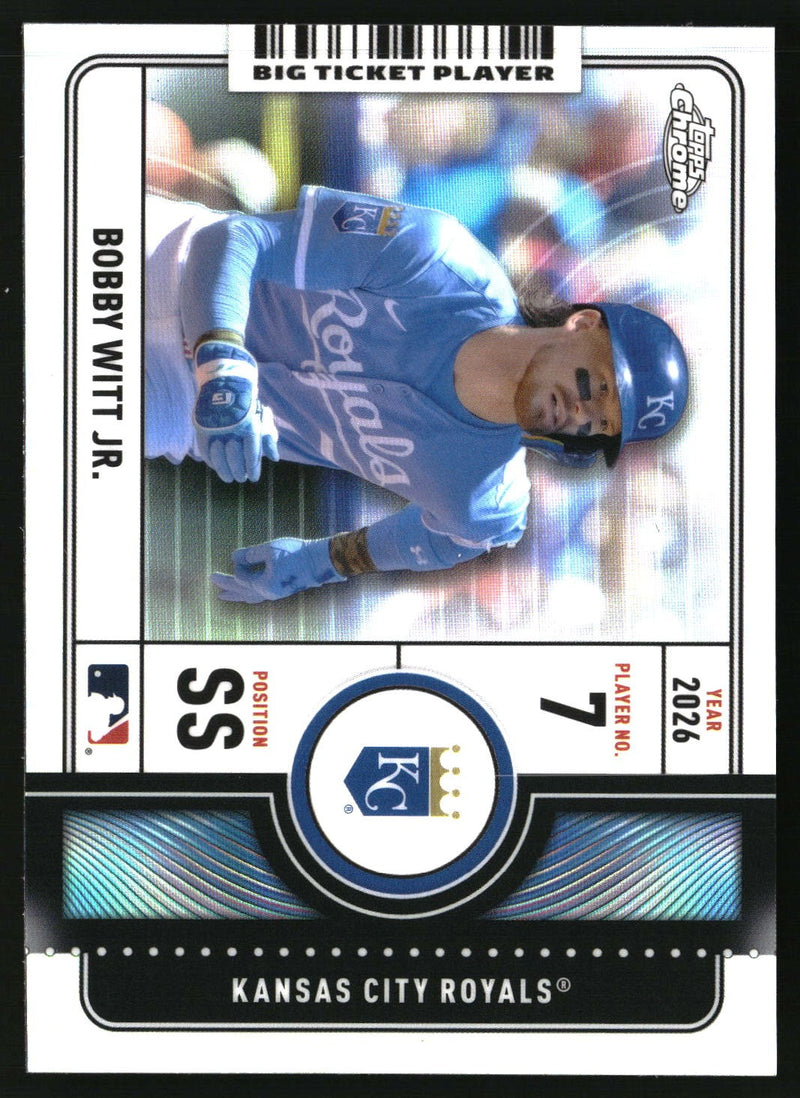 Bobby Witt Jr. 2026 Topps #BTP-16 Big Ticket Players