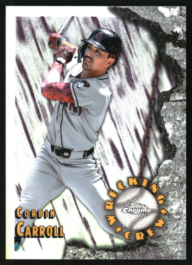 Corbin Carroll 2026 Topps Chrome #WC-14 Wrecking Crew