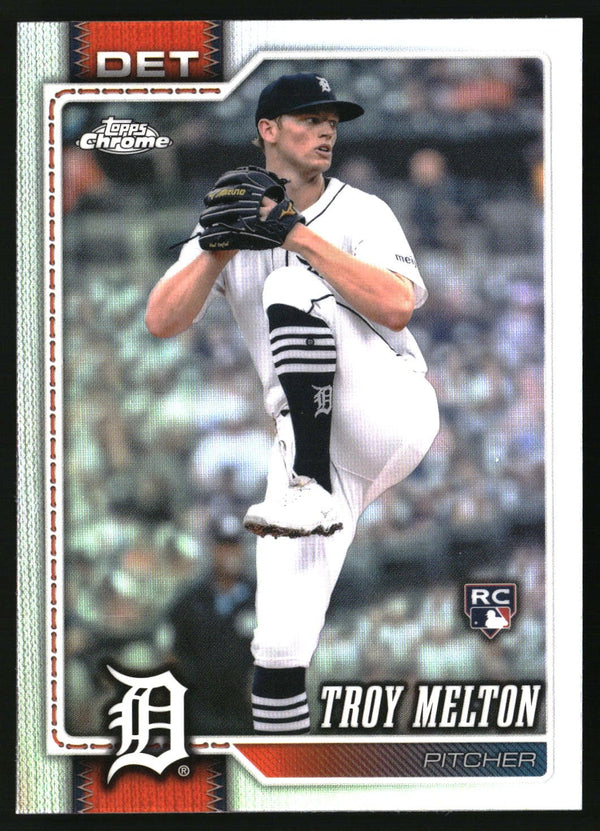 Troy Melton 2026 Topps Chrome #202 Refractor RC
