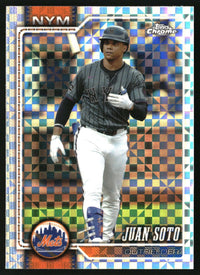 Juan Soto 2026 Topps Chrome #17 X-Fractors