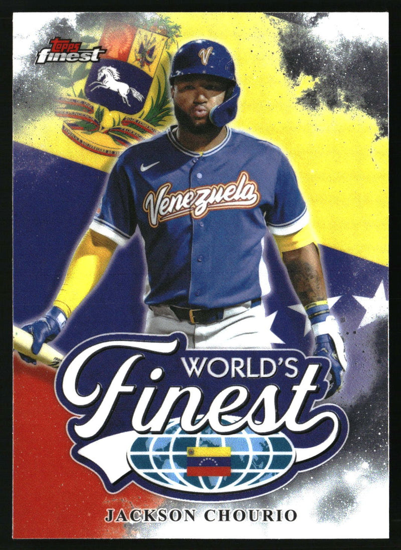 Jackson Chourio 2026 Finest #WF-26 World's Finest Refractor