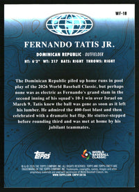 Fernando Tatis Jr. 2026 Finest #WF-18 World's Finest
