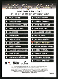 Roman Anthony 2026 Finest #TF-22 Topps Team Finest