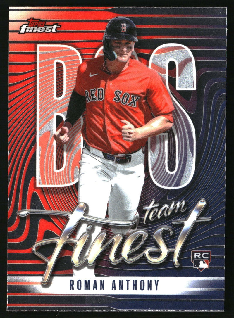 Roman Anthony 2026 Finest #TF-22 Topps Team Finest