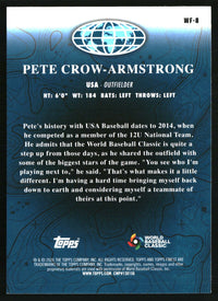 Pete Crow-Armstrong 2026 Finest #WF-8 World's Finest
