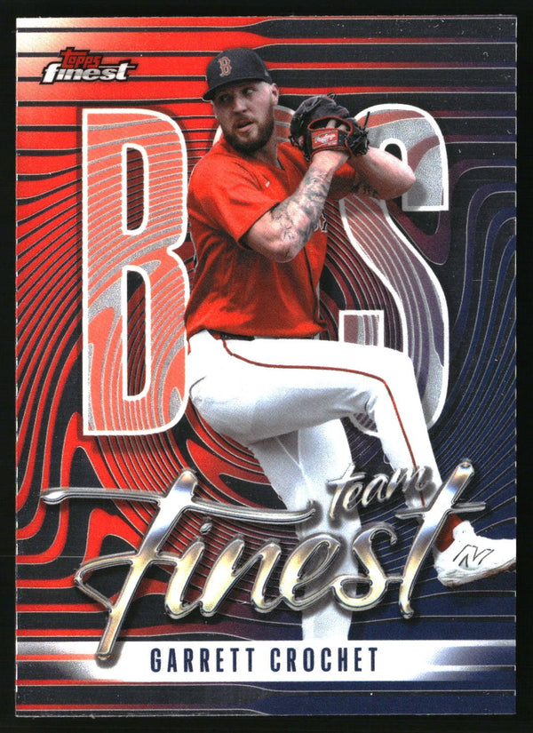 Garrett Crochet 2026 Finest #TF-4 Topps Team Finest