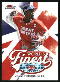 Jazz Chisholm Jr. 2026 Finest #WF-32 World's Finest Refractor