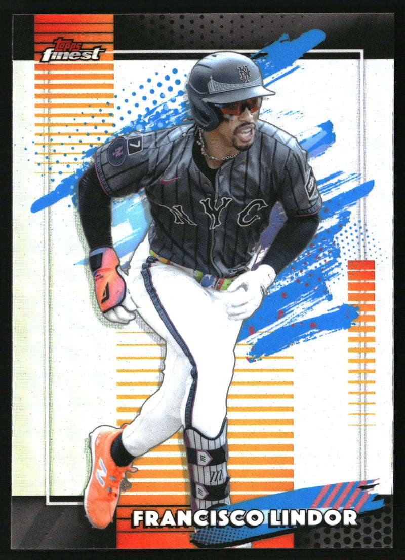 Francisco Lindor 2026 Finest #159 Refractor