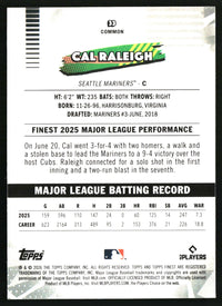 Cal Raleigh 2026 Finest #33 Mini-Diamond Refractor