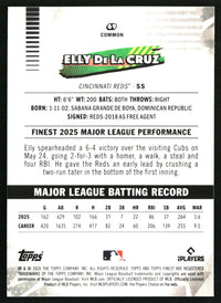 Elly De La Cruz 2026 Finest #69 Mini-Diamond Refractor