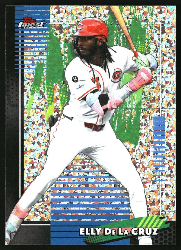 Elly De La Cruz 2026 Finest #69 Mini-Diamond Refractor