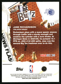 Jase Richardson 2025-26 Hoops #TB-25 The Buzz