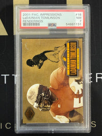 Ladainian Tomlinson #18 2001 Pacific Impressions Renderings PSA 7 Renderings