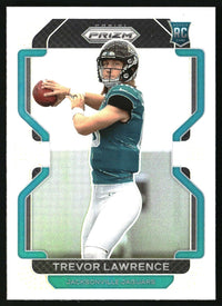 Trevor Lawrence 2021 Panini Prizm #331 Silver RC