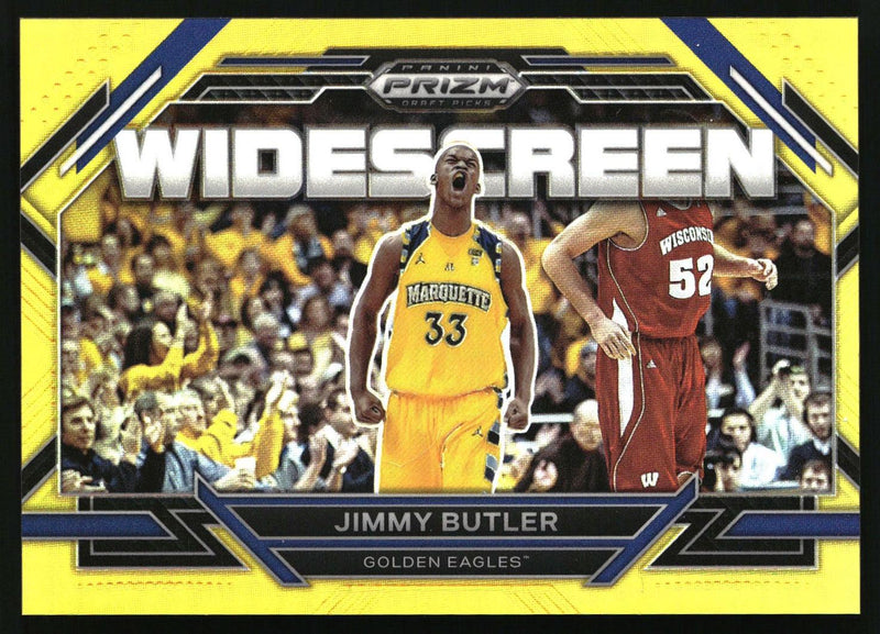 Jimmy Butler 2023 Panini Prizm Draft Picks #20 Widescreen Gold SN