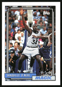 Shaquille O'Neal 1992-93 Topps #362 RC