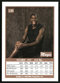 Earvin Johnson 1990-91 SkyBox #138 HOF