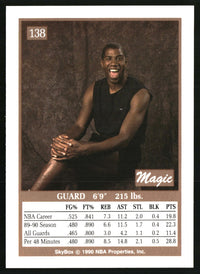 Earvin Johnson 1990-91 SkyBox #138 HOF
