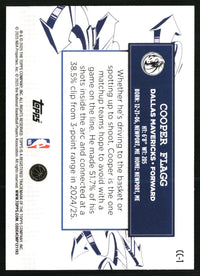 Cooper Flagg 2025-26 Topps #CC-1 Clutch City Prospects