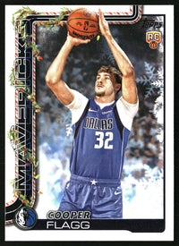 Cooper Flagg 2025-26 Topps Holiday #H161 SSP Back Variations