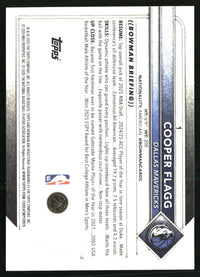Cooper Flagg 2025-26 Bowman #1 RC
