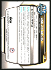 Caitlin Clark 2022-23 Bowman University Chrome #50