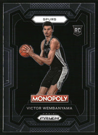 Victor Wembanyama 2023-24 Panini Prizm Monopoly #81