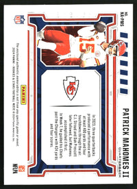 Patrick Mahomes II 2024 Panini Rookies & Stars #NA-PMS NFL Authentic MEM