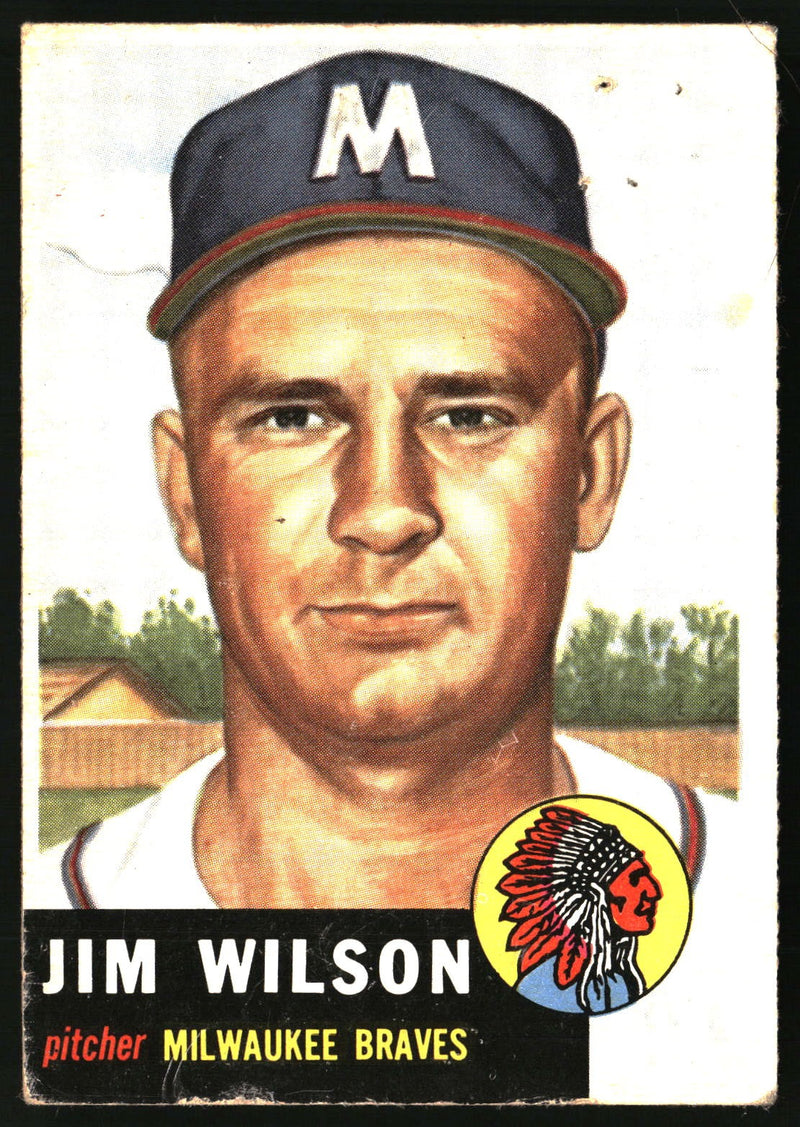 Jim Wilson 1953 Topps #208
