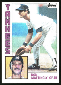 Don Mattingly 1984 Topps #8 RC