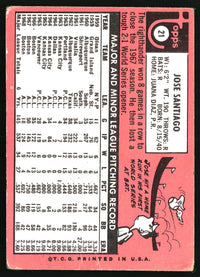 Jose Santiago 1969 Topps #21