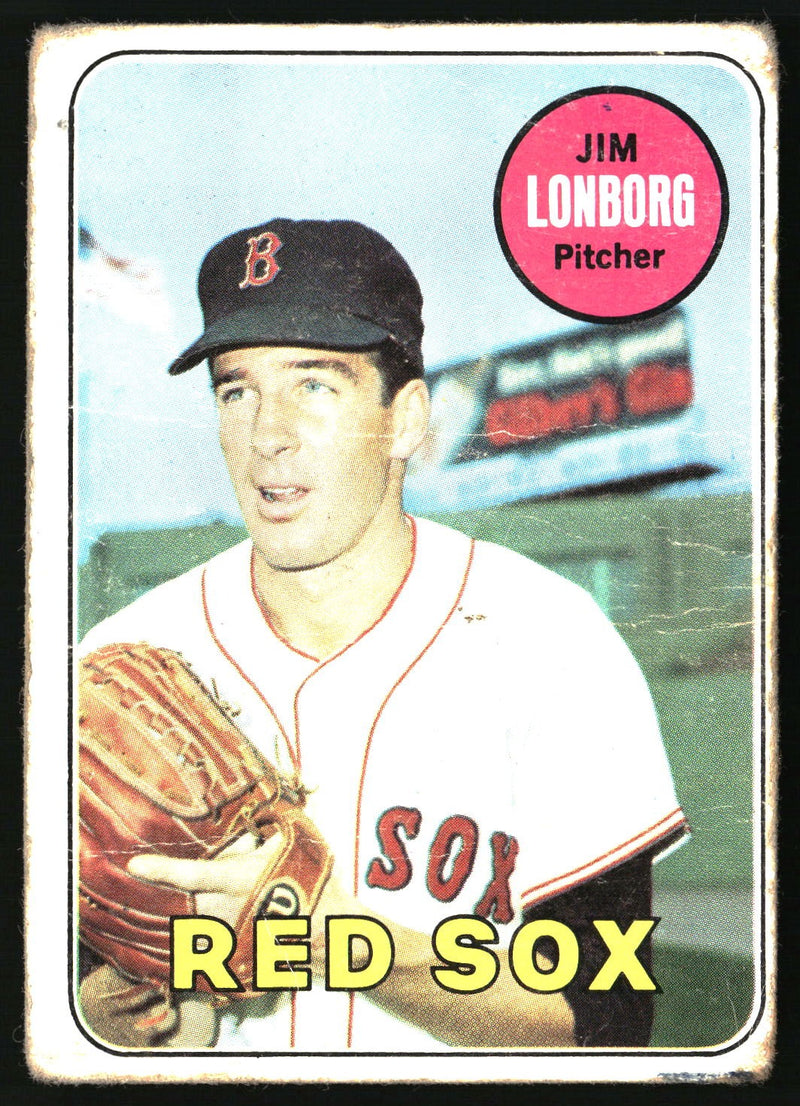 Jim Lonborg 1969 Topps #109