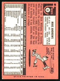 Mike Andrews 1969 Topps #52