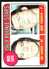 Red Sox 1969 Rookie Stars (Joe Lahoud / John Thibdeau) 1969 Topps #189 RC