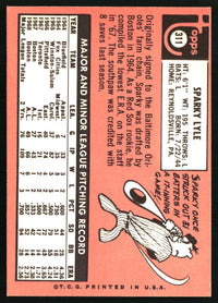 Sparky Lyle 1969 Topps #311 RC