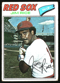 Jim Rice 1977 Topps #60 HOF