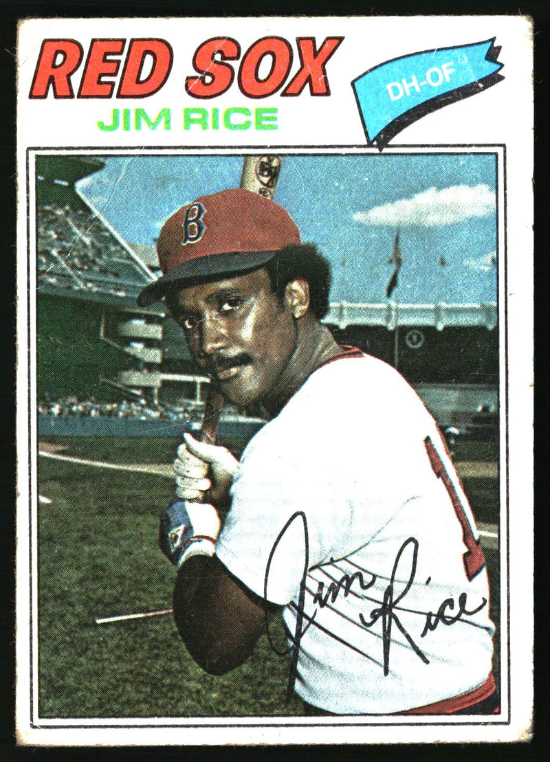 Jim Rice 1977 Topps #60 HOF