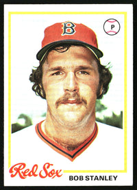Bob Stanley 1978 Topps #186 RC