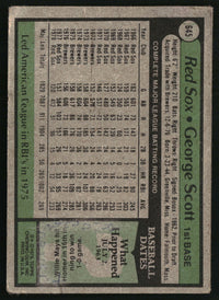 George Scott 1979 Topps #645